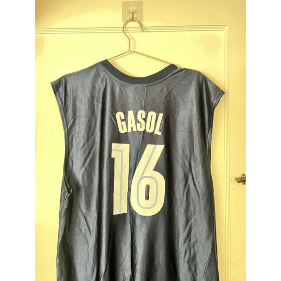 Memphis Grizzlies NBA Pau Gasol #16  Jersey XL | NEW - Picture 5 of 12